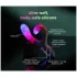Paradise Illumination - vibrator met lichtgevende clitorisstimulator (wit)