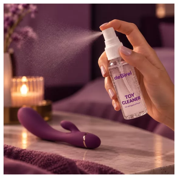 Desirel reiniger en glijmiddel (2 × 50 ml)