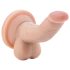 Dr. Skin 4 - Realistische zuignap dildo - huidkleurig (12 cm)
