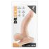 Dr. Skin 4 - Realistische zuignap dildo - huidkleurig (12 cm)