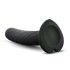 Temptasia Twist - Kleine gedraaide dildo met zuignap (zwart)