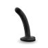 Temptasia Twist - Kleine gedraaide dildo met zuignap (zwart)