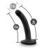 Temptasia Twist - Kleine gedraaide dildo met zuignap (zwart)