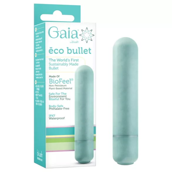 Gaia Eco M - milieuvriendelijke staafvibrator (turkoois) - medium