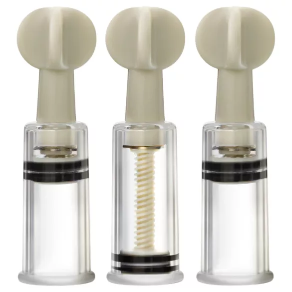 Blush Temptasia - clitoris- en tepelzuigerset (transparant)