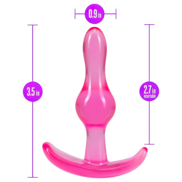 B Yours - anaal plug - siliconen - roze