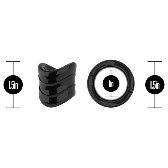 Stay Hard - penisring - zwart