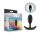 Anal Avonturen Platinum M - zwarte anale plug (medium)