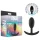 Anal Adventures Platinum - buttplug - medium - zwart