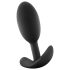 Anal Avonturen Platinum M - zwarte anale plug (medium)