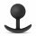 Anal Adventures Platinum - anale plug (zwart)