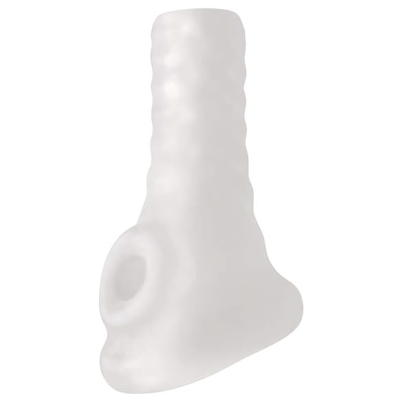 Perfect Fit Breeder - open peniskoker (10 cm) - wit