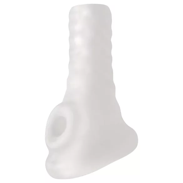 Perfect Fit Breeder - open penismantel - 10 cm - wit