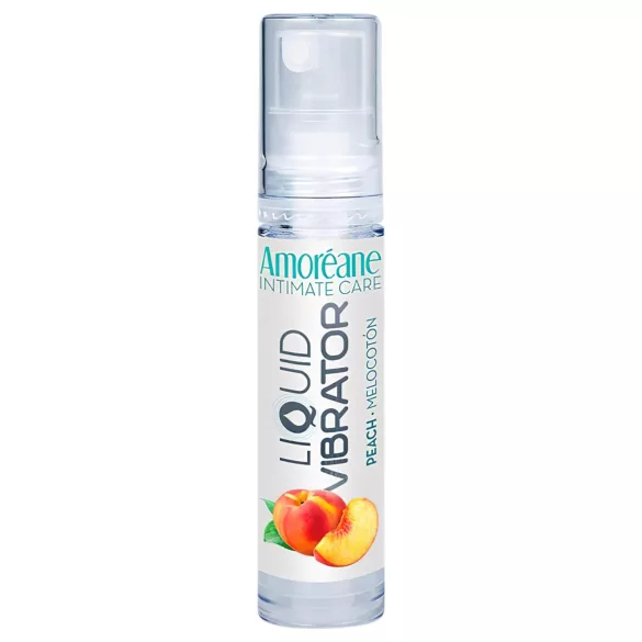 Amoréane - vloeibare vibrator stimulerende glijmiddel perzik (10 ml)