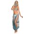 Subblime - Transparant Indiaas kostuum - (blauw)