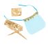Subblime - Transparant Indiaas kostuum - (blauw)