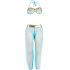 Subblime - Transparant Indiaas kostuum - (blauw) - L/XL