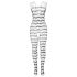 Subblime 951696 - net catsuit - (zwart) - S-L