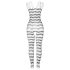 Subblime 951696 - net catsuit - (zwart) - S-L