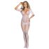 Subblime 951818 - Rozen Net Catsuit - (Wit) - S-L