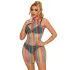 Subblime 952341 - halterjurk - regenboog netstof - S-L
