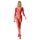 Subblime 952419 - fonkelende strass-jumpsuit - (rood) -XS-M