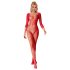 Subblime 952419 - fonkelende strass-jumpsuit - (rood) -XS-M