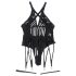 Subblime 954147 - gestreepte bodyset - (zwart)