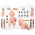 Intense Deep Touch Jesse - masturbator torso - realistisch - huidkleur