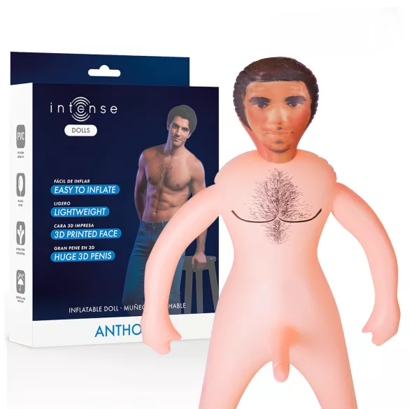 Intense Dolls Anthony - opblaasbare pop man - levensecht latex