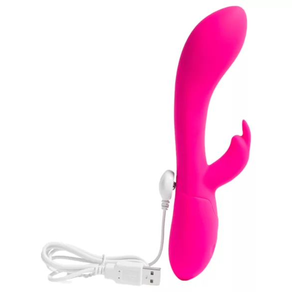 Platanomelón Lucas - vibrator met clitorisstimulatie - oplaadbaar - roze