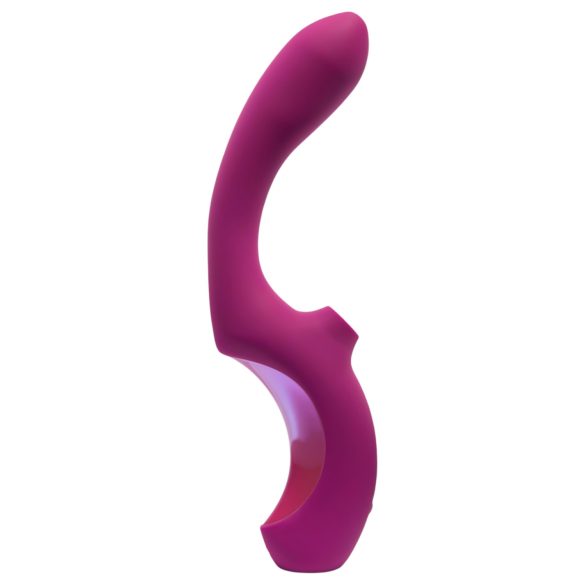 Platanomelón Momba - luchtdruk vibrator voor clitoris en G-spot - rood