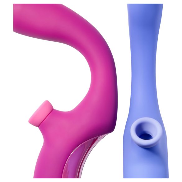 Platanomelón Momba - luchtdruk vibrator voor clitoris en G-spot - rood