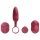 Platanomelón Mobi - 2-delig vibratorset (rood)