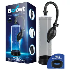   Boost PSX04 - handmatige penispomp met maatschaal (transparant) - 22 cm