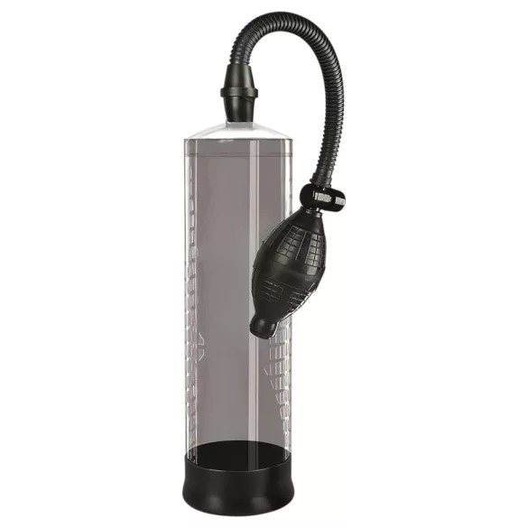 Boost PSX04 - handmatige penispomp met maatschaal (transparant) - 22 cm