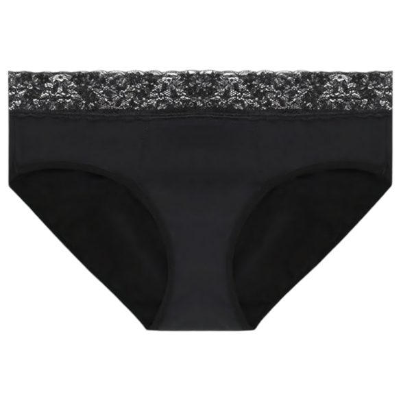 Adalet Natura Super - menstruatieonderbroek (zwart) - L