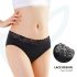 Adalet Natura Super - menstruatieonderbroek (zwart) - L