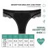 Adalet Flora Menstruatie Slip - Zwart