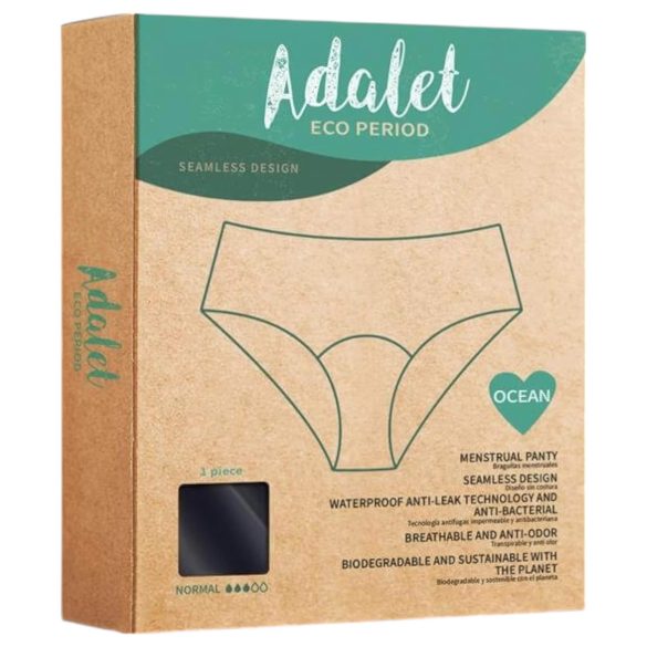 Adalet Ocean - menstruatieondergoed (zwart) - M