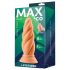 Max & Co Felix - anale plug - schroefvorm - 15cm - huidskleur