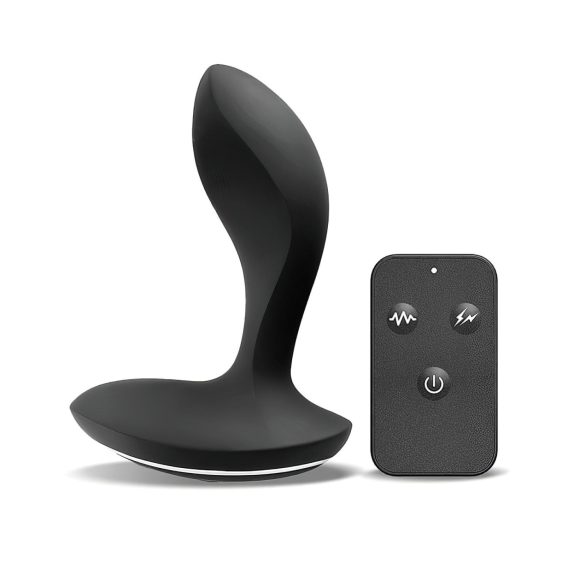 INTOYOU Herrules - elektro anaal vibrator (zwart)