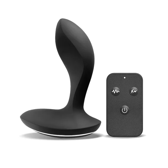 INTOYOU Herrules - elektro anaal vibrator - zwart