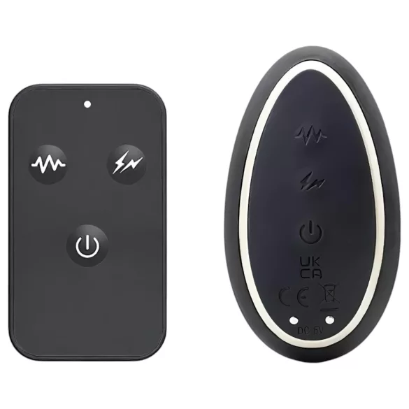 INTOYOU Herrules - elektro anaal vibrator - zwart