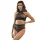 Adalet Marga - lingerie set - netstof - zwart