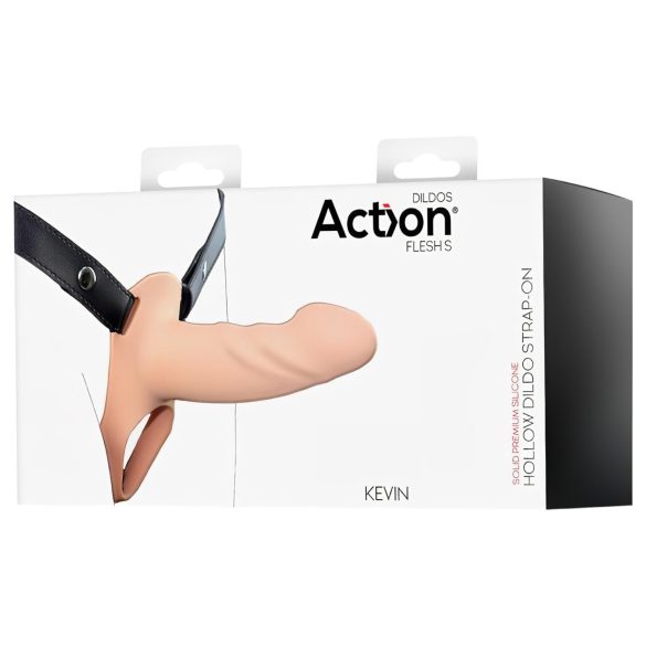 Action StrapOn S - strap-on dildo hol - natuurlijk
