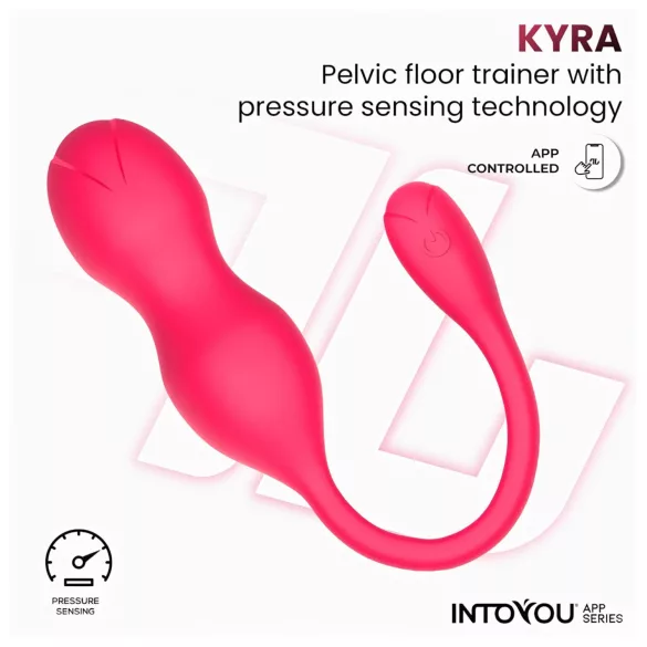 INTOYOU Kyra - kegel ballen duo met vibratie - roze