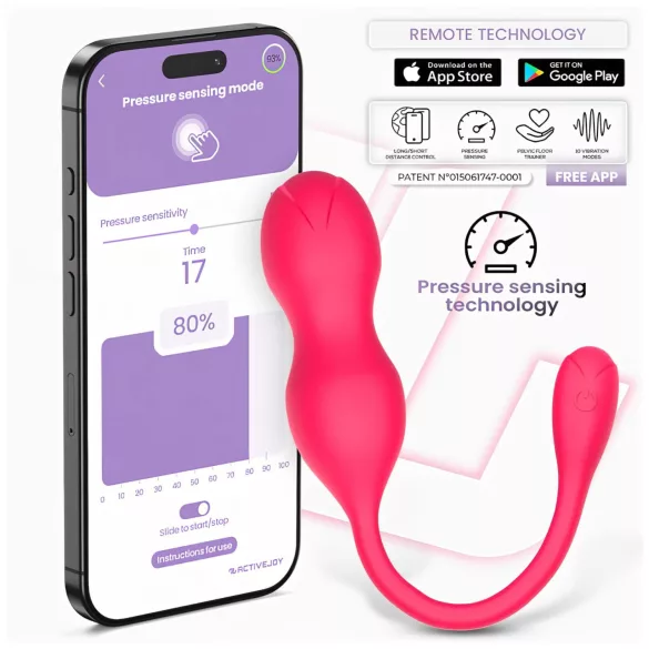 INTOYOU Kyra - kegel ballen duo met vibratie - roze