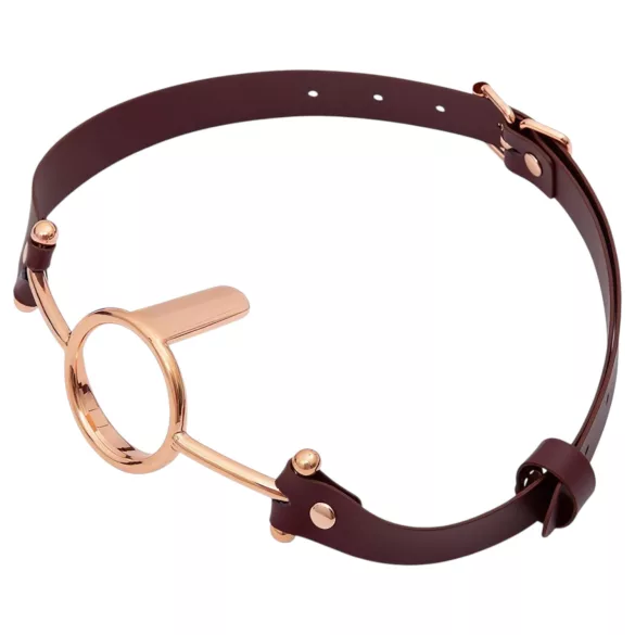 Latetobed - mondknevel met ring - bruin