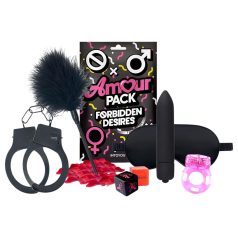   Amour Pack Verboden Verlangens - Starterset met vibrator - 7-delige set